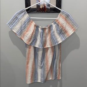 off the shoulder shirt